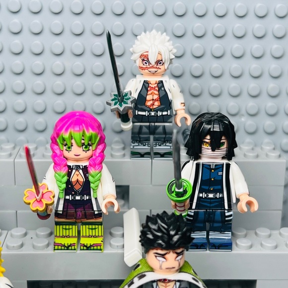 Demon Slayer Hashira Custom Minifigures Lot of 9 - Picture 5 of 8